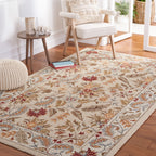 SAFAVIEH Handmade Chelsea Malda French Country Floral Wool Rug