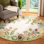 SAFAVIEH Handmade Chelsea Margrieta French Country Wool Rug