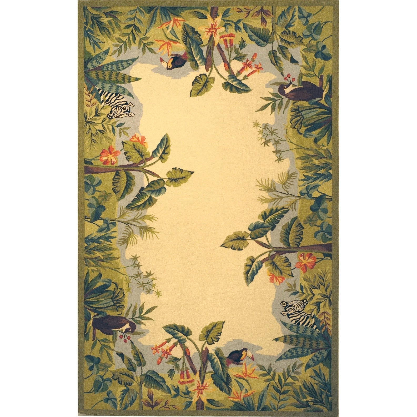 SAFAVIEH Handmade Chelsea Margrieta French Country Wool Rug