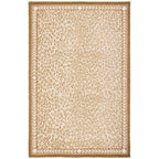 SAFAVIEH Handmade Chelsea Solar Garden Leopard French Country Wool Rug