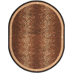 SAFAVIEH Handmade Chelsea Solar Garden Leopard French Country Wool Rug