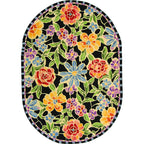 SAFAVIEH Handmade Chelsea Sprig French Country Floral Wool Rug