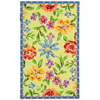 SAFAVIEH Handmade Chelsea Sprig French Country Floral Wool Rug