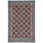 SAFAVIEH Handmade Chelsea Sunstripe Trellis French Country Wool Rug