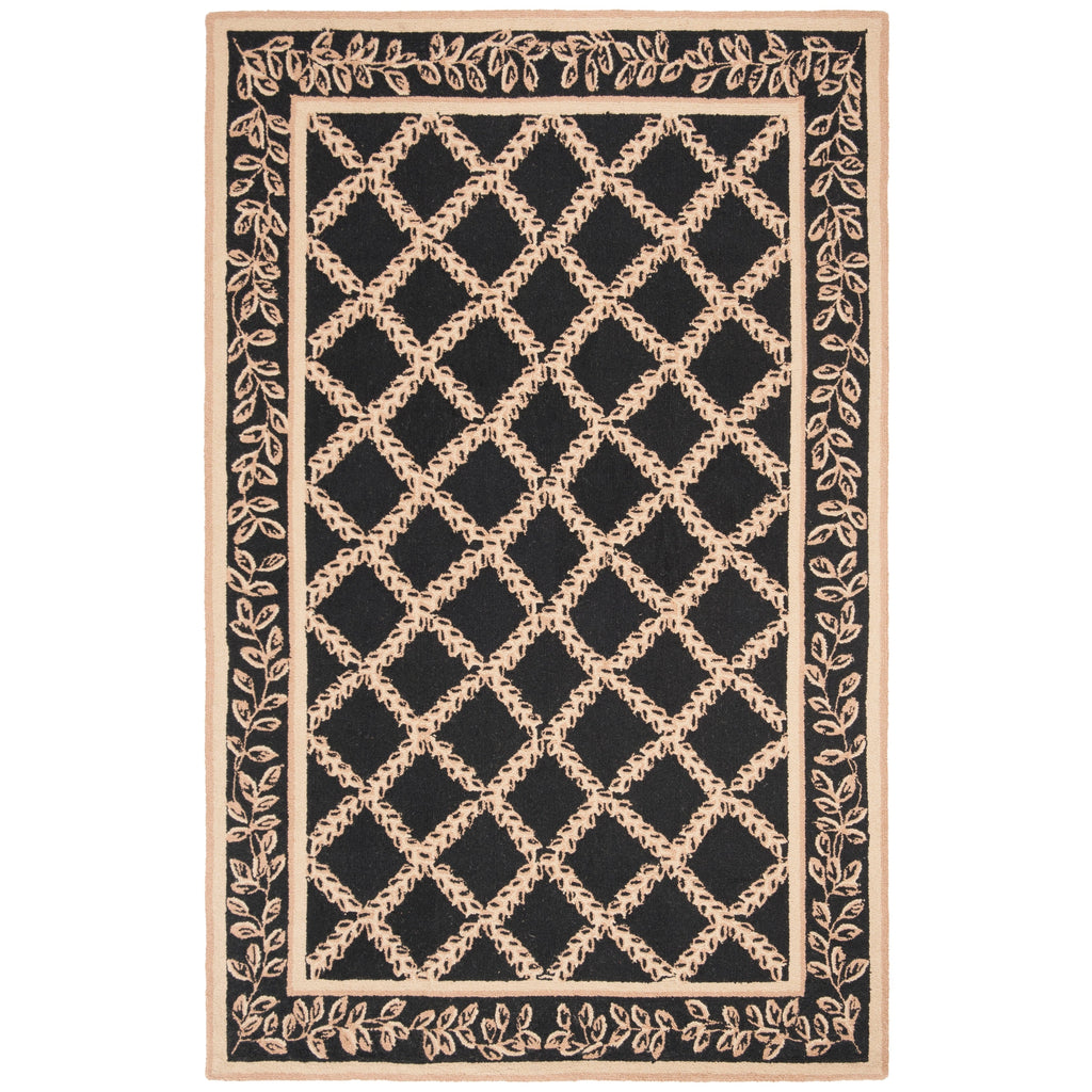 SAFAVIEH Handmade Chelsea Sunstripe Trellis French Country Wool Rug
