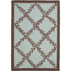 SAFAVIEH Handmade Chelsea Sunstripe Trellis French Country Wool Rug