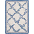 SAFAVIEH Handmade Chelsea Sunstripe Trellis French Country Wool Rug