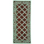 SAFAVIEH Handmade Chelsea Sunstripe Trellis French Country Wool Rug