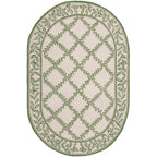 SAFAVIEH Handmade Chelsea Sunstripe Trellis French Country Wool Rug