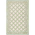 SAFAVIEH Handmade Chelsea Sunstripe Trellis French Country Wool Rug