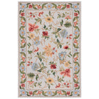 SAFAVIEH Handmade Chelsea Yauhenia French Country Floral Wool Rug