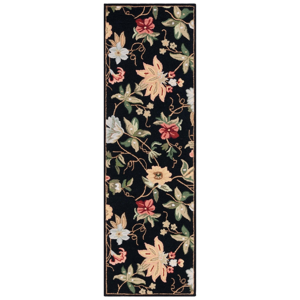 SAFAVIEH Handmade Chelsea Yauhenia French Country Floral Wool Rug
