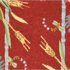 SAFAVIEH Handmade Chelsea Yauheniya French Country Rooster Wool Rug