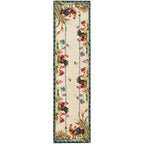 SAFAVIEH Handmade Chelsea Yauheniya French Country Rooster Wool Rug