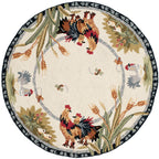 SAFAVIEH Handmade Chelsea Yauheniya French Country Rooster Wool Rug