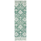 SAFAVIEH Handmade Dip Dye Elvedina Floral Wool Rug