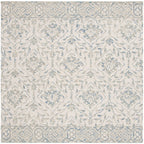 SAFAVIEH Handmade Dip Dye Elvedina Floral Wool Rug