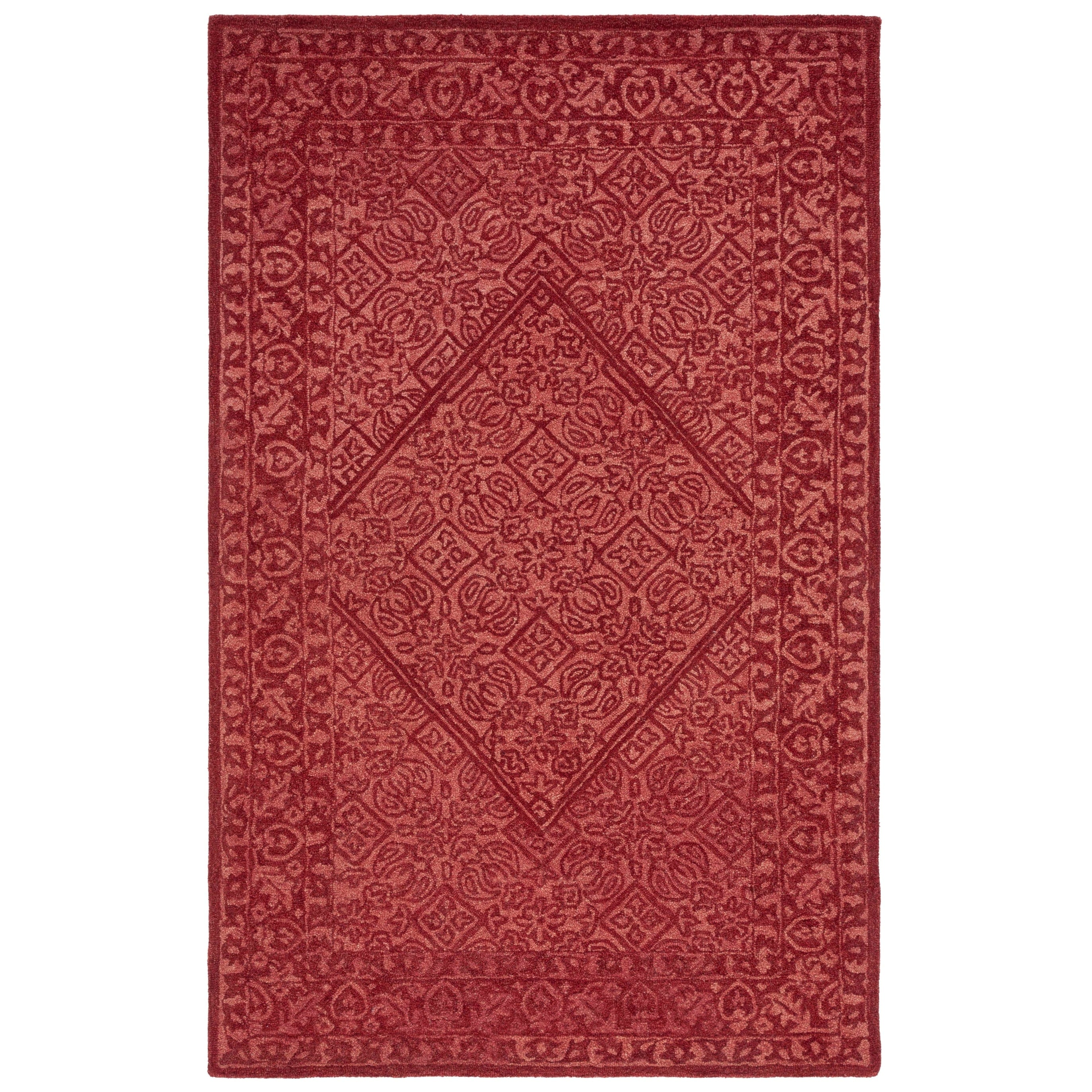 SAFAVIEH Handmade Dip Dye Ibtissam Watercolor Vintage Boho Wool