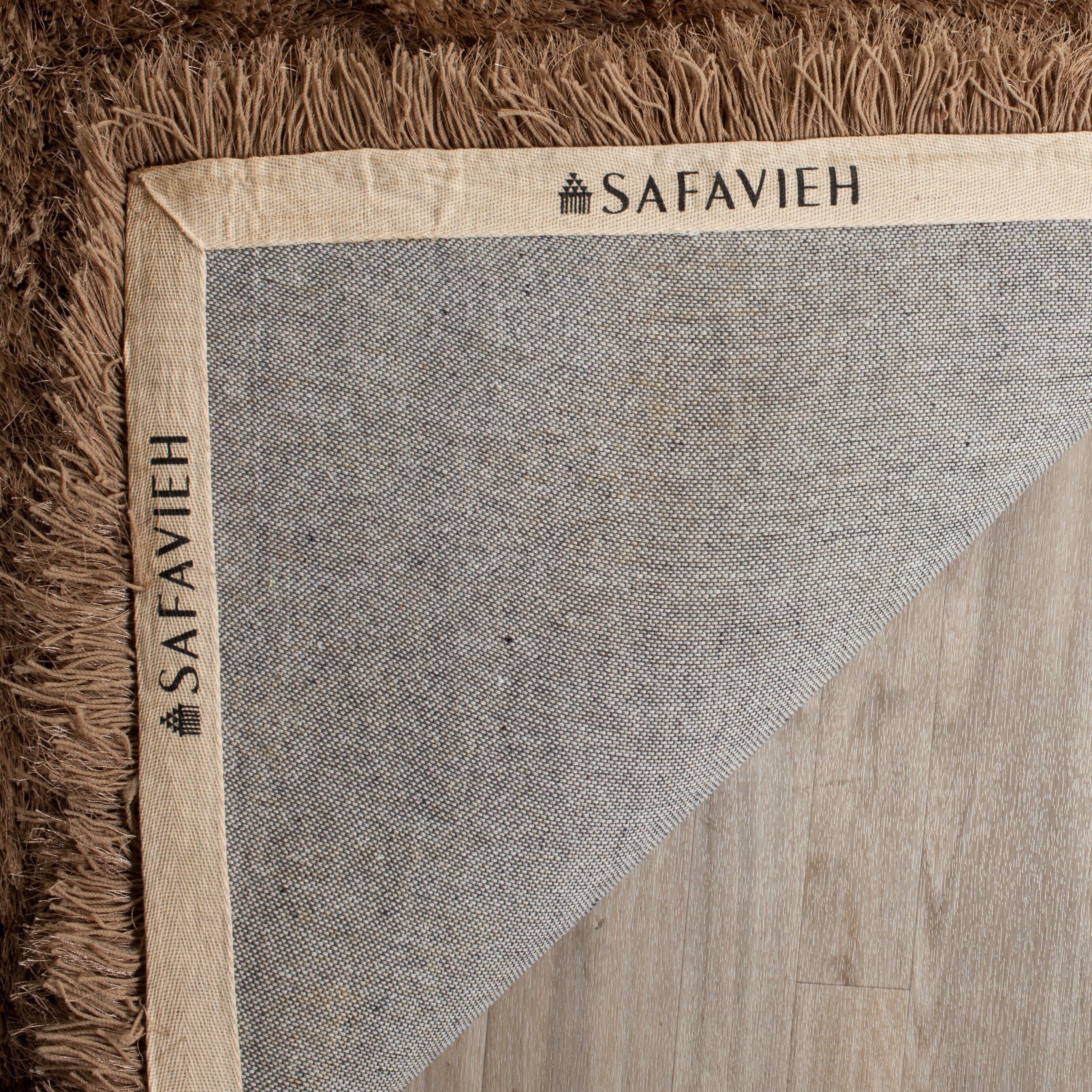 SAFAVIEH Handmade Fiona Shag Djenka 3-inch Thick Rug