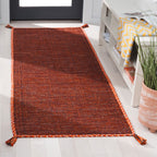 SAFAVIEH Handmade Flatweave Montauk Jahi Plaid Casual Cotton Rug