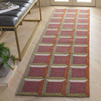 SAFAVIEH Handmade Genre Hikariko Mid-Century Modern Wool Rug