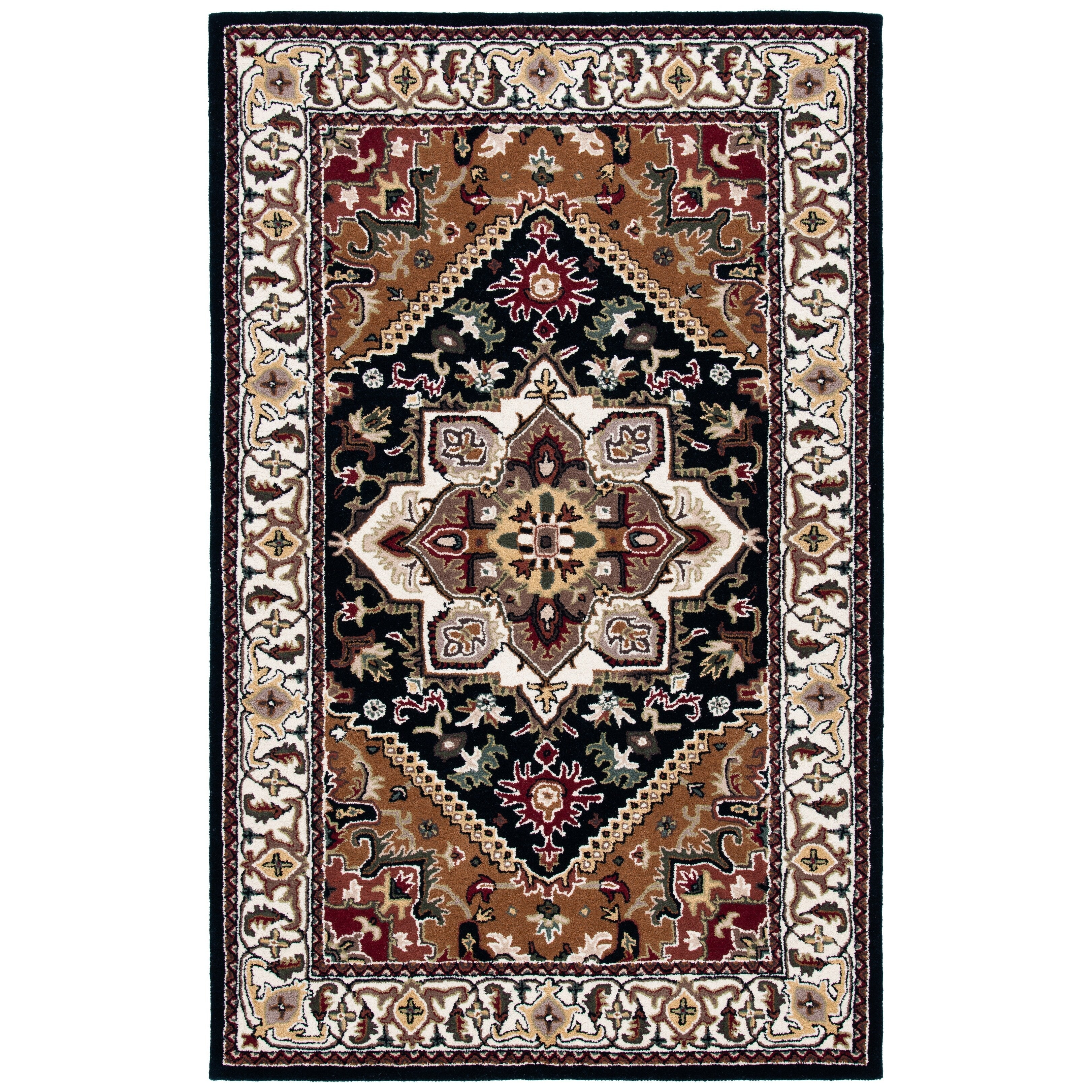 SAFAVIEH Handmade Heritage Carrol Traditional Oriental Wool Rug