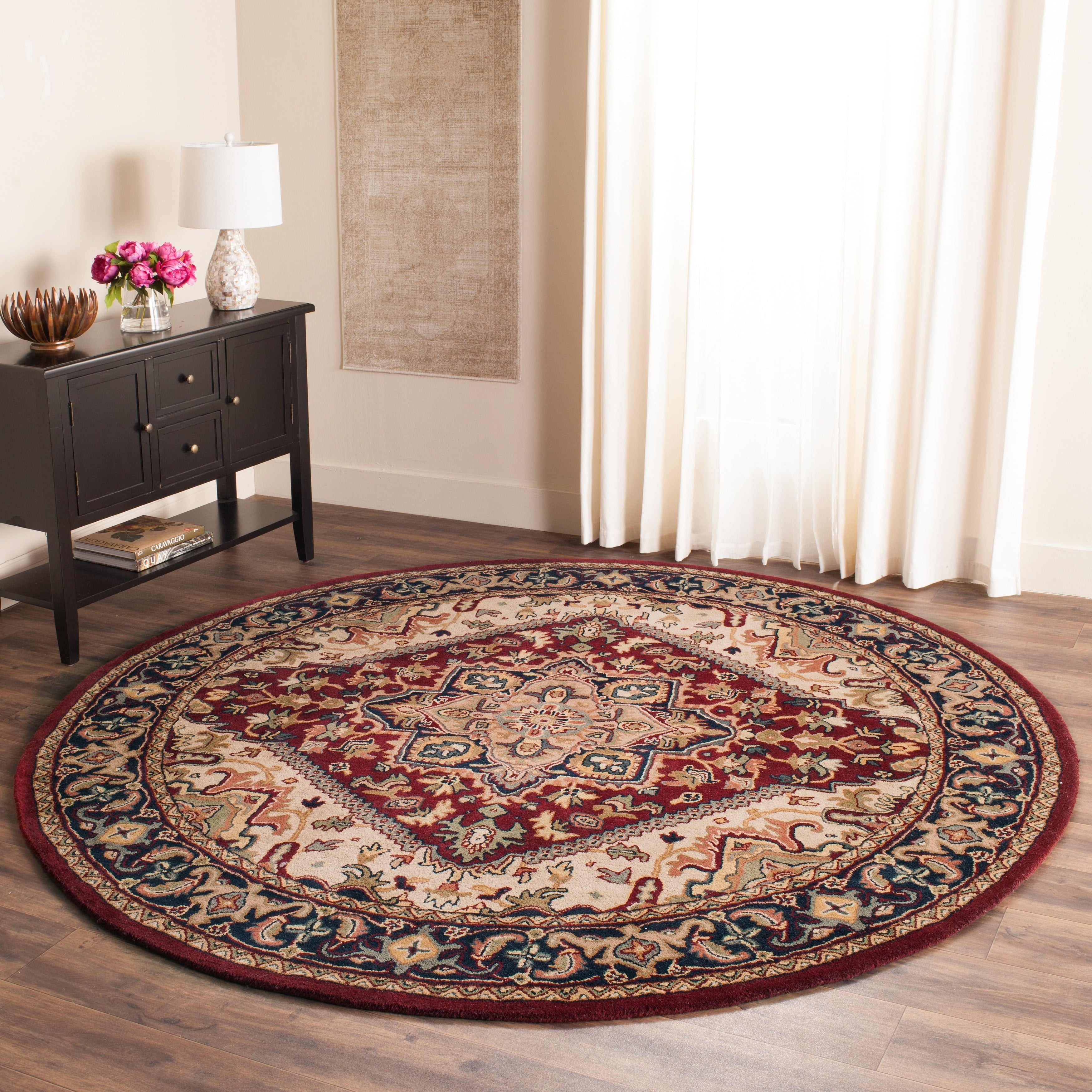 SAFAVIEH Handmade Heritage Carrol Traditional Oriental Wool Rug