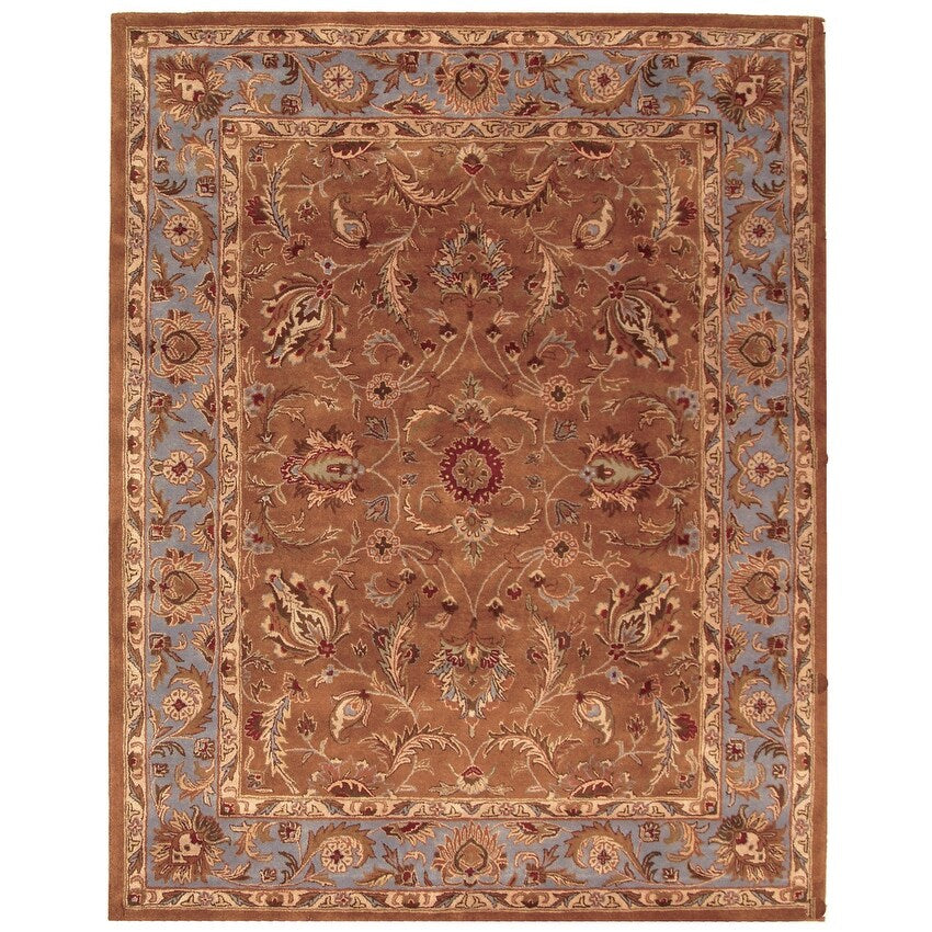 SAFAVIEH Handmade Heritage Full Bloom Traditional Oriental Wool Rug