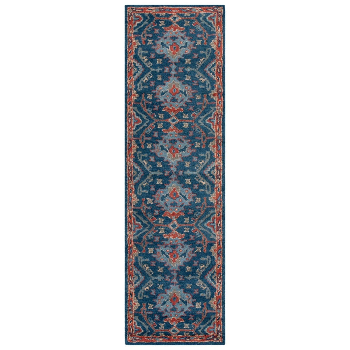 SAFAVIEH Handmade Heritage Pauliina Traditional Oriental Wool Rug