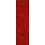 SAFAVIEH Handmade Himalaya Palm Border Modern Wool Rug