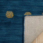 SAFAVIEH Handmade Himalaya Poppy Glossary Modern Wool Rug