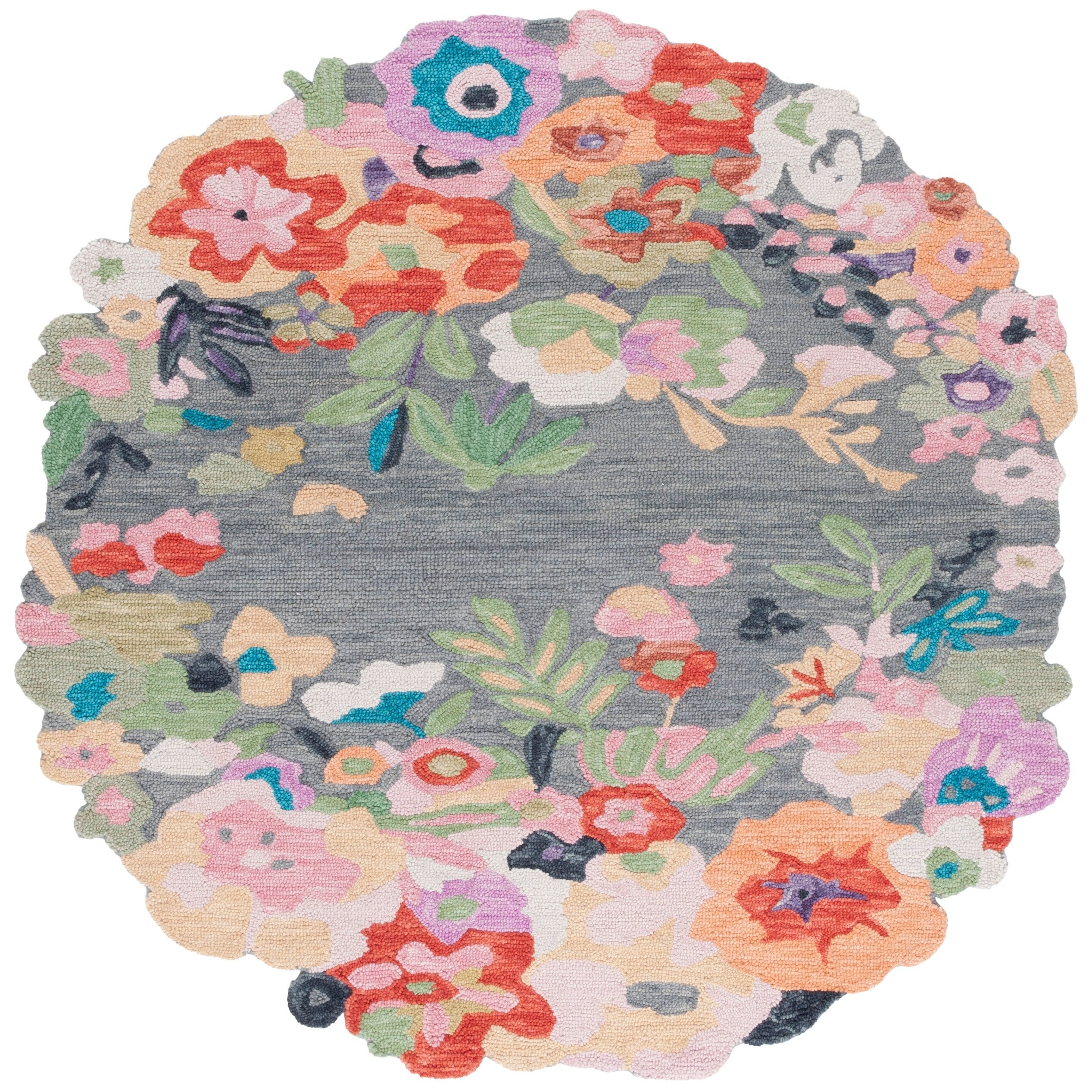 SAFAVIEH Handmade Jardin Malfrid Country Wool Rug