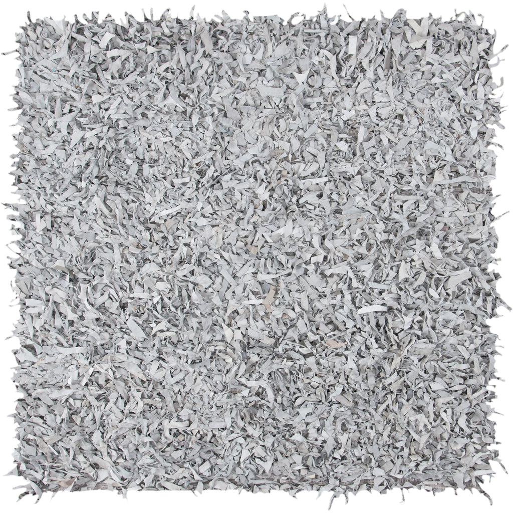 SAFAVIEH Handmade Leather Shag Blayne Modern Leather Rug