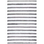 SAFAVIEH Handmade Leather Shag Doinita Modern Decorative Rug