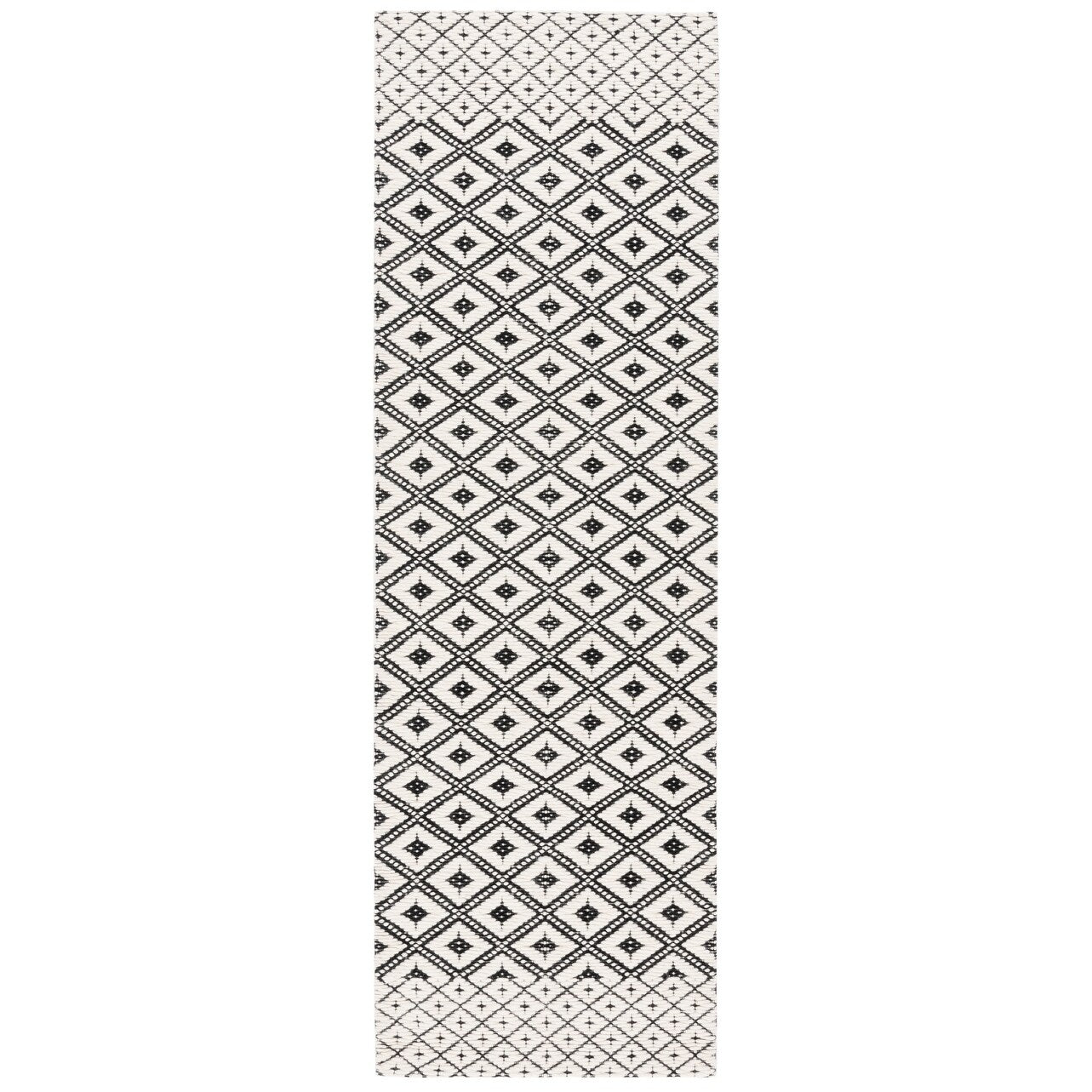 SAFAVIEH Handmade Marbella Gillette Boho Geometric Wool & Viscose