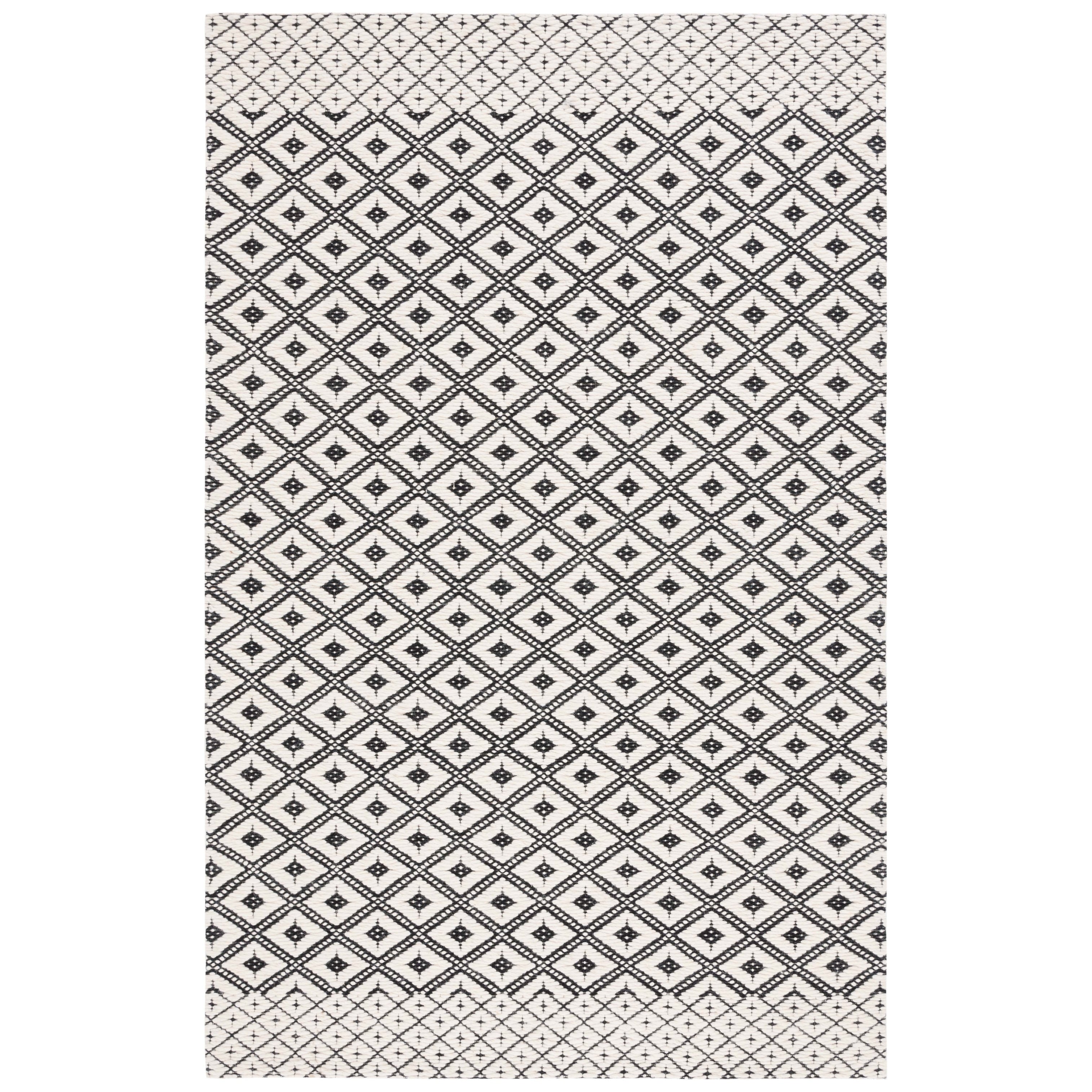 SAFAVIEH Handmade Marbella Gillette Boho Geometric Wool & Viscose