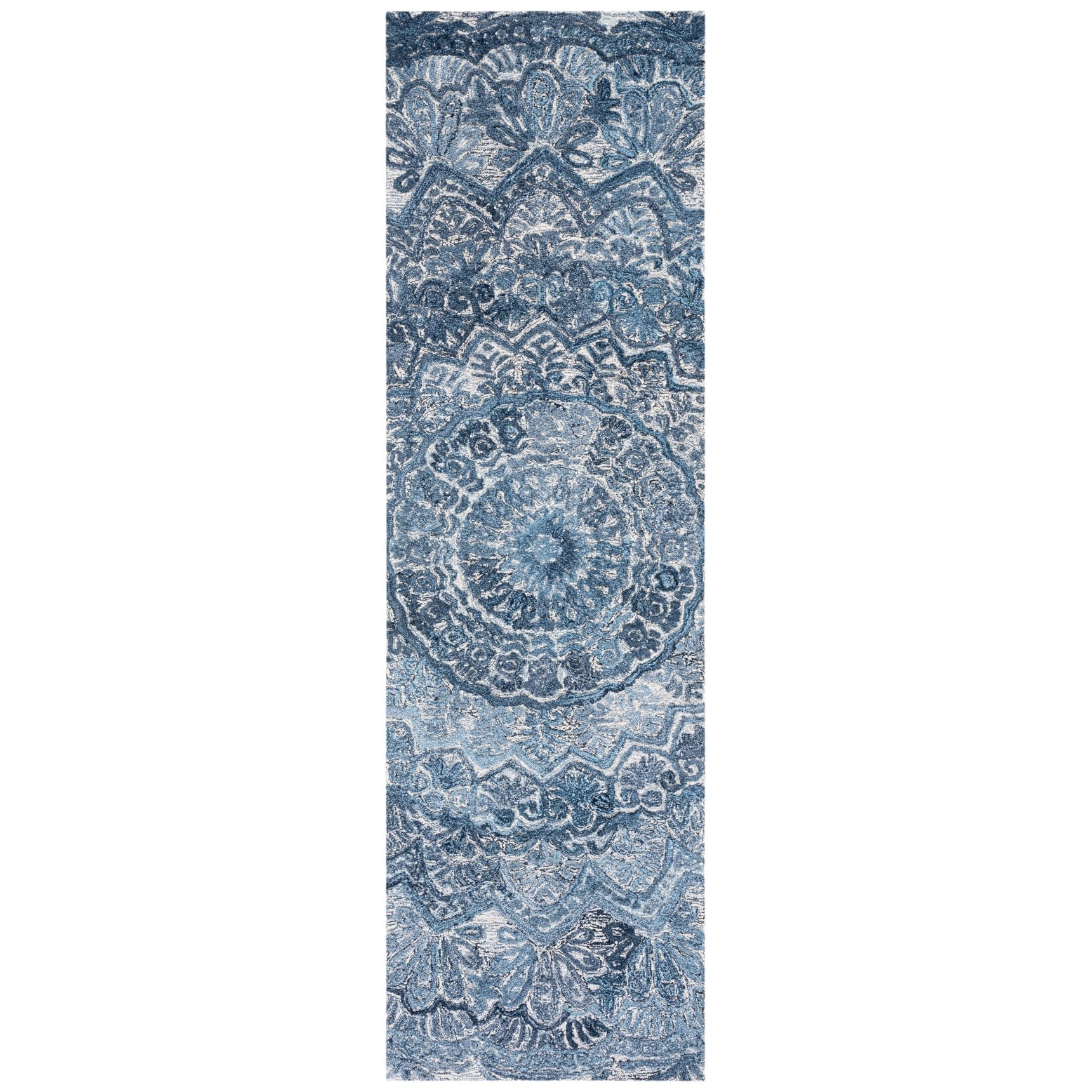 SAFAVIEH Handmade Marquee Carlijn Modern Medallion Wool Rug