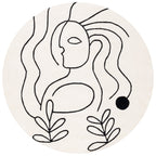 SAFAVIEH Handmade Marquee Carlijn Modern Medallion Wool Rug