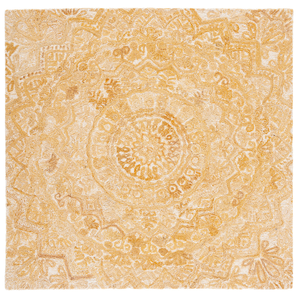 SAFAVIEH Handmade Marquee Carlijn Modern Medallion Wool Rug