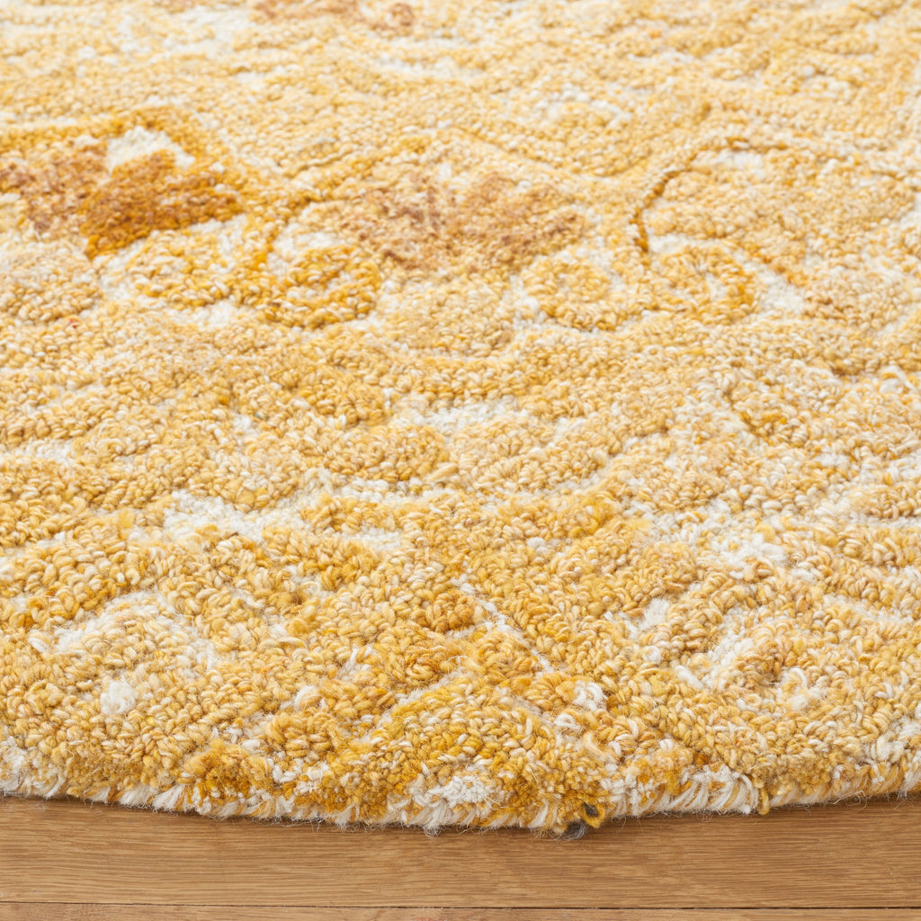 SAFAVIEH Handmade Marquee Carlijn Modern Medallion Wool Rug