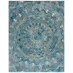 SAFAVIEH Handmade Marquee Carlijn Modern Medallion Wool Rug