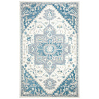 SAFAVIEH Handmade Micro-Loop Gulseven Medallion Wool Rug