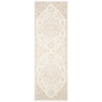 SAFAVIEH Handmade Micro-Loop Gulseven Medallion Wool Rug
