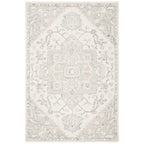 SAFAVIEH Handmade Micro-Loop Gulseven Medallion Wool Rug