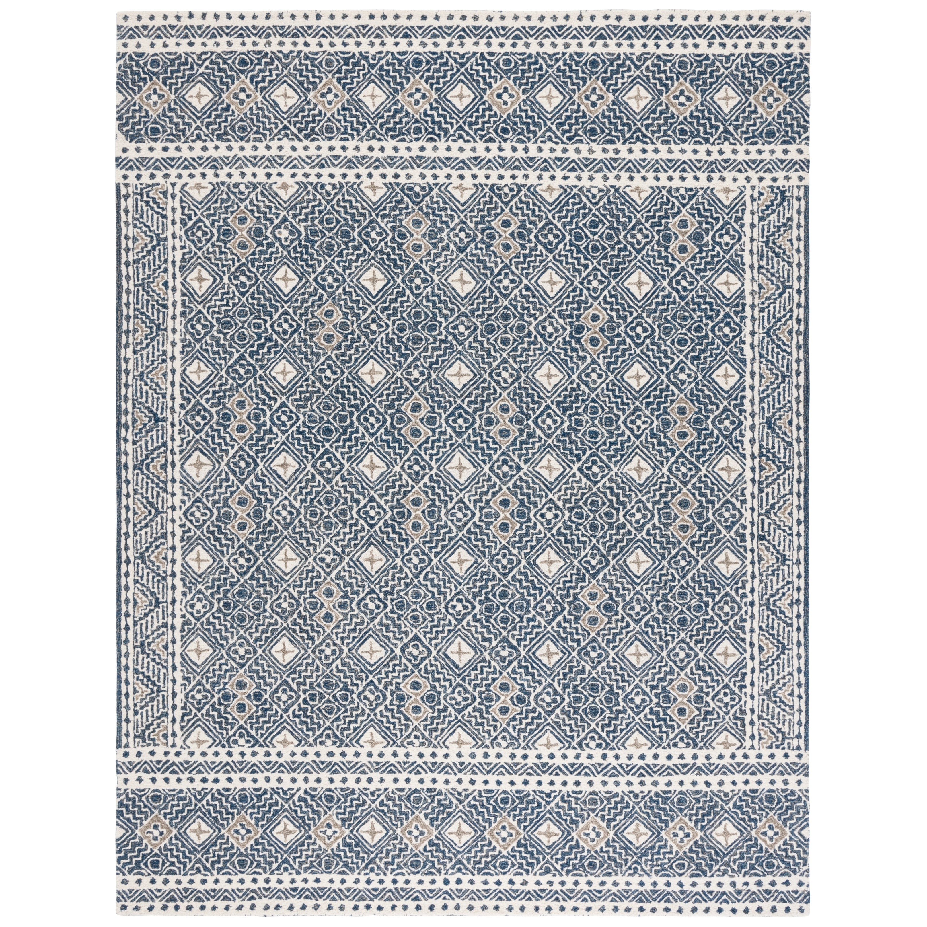 SAFAVIEH Handmade Micro-Loop Lutetia Wool Rug