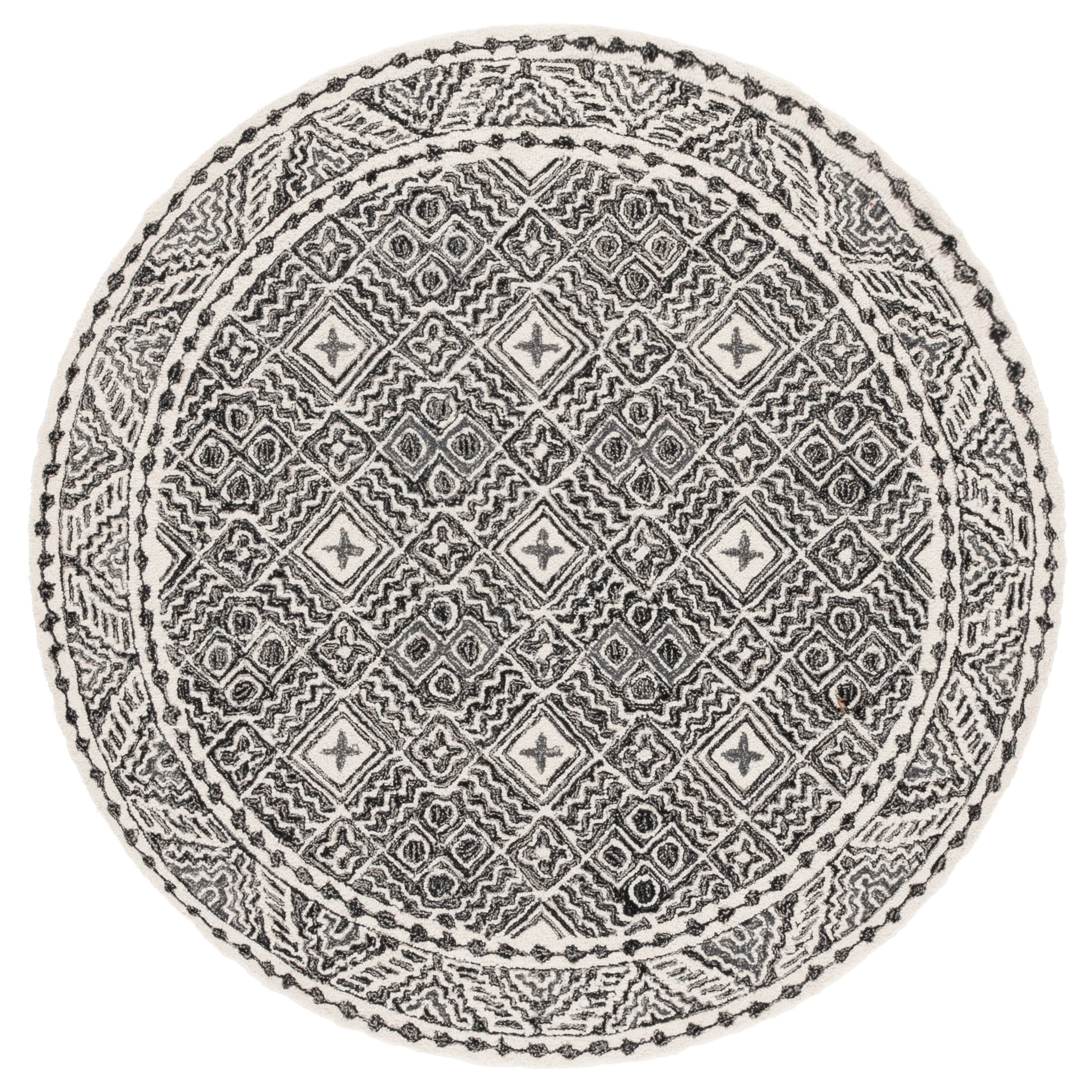 SAFAVIEH Handmade Micro-Loop Lutetia Wool Rug