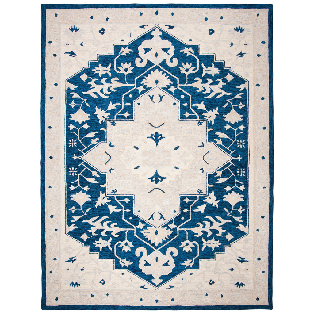 SAFAVIEH Handmade Micro-Loop Selveta Wool Rug