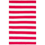 SAFAVIEH Handmade Montauk Geltrude Stripe Cotton Flatweave Rug