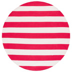 SAFAVIEH Handmade Montauk Geltrude Stripe Cotton Flatweave Rug