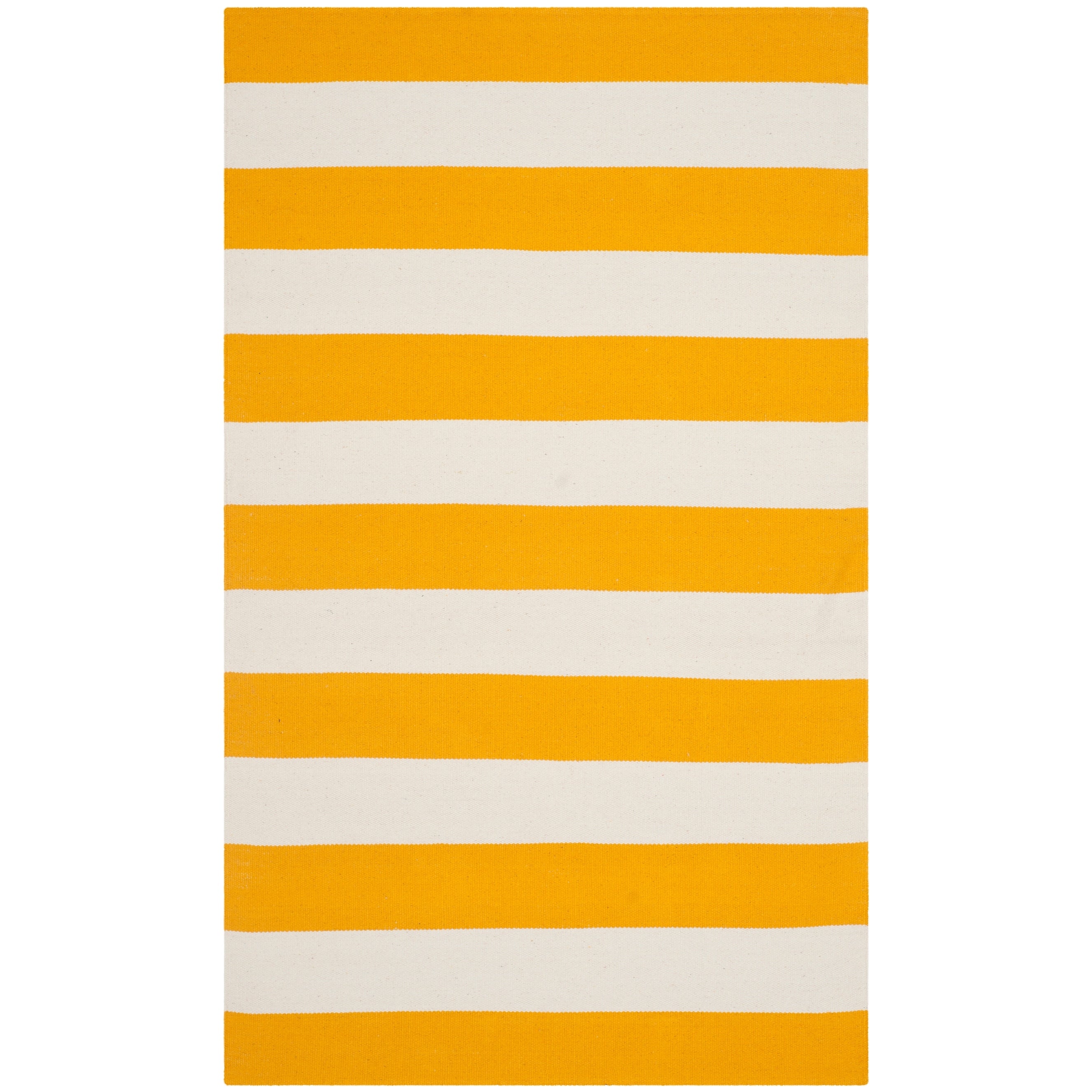 SAFAVIEH Handmade Montauk Geltrude Stripe Cotton Flatweave Rug